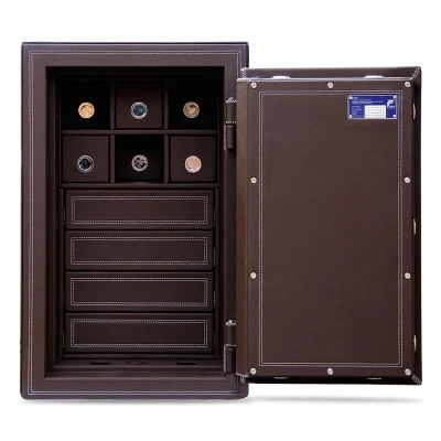 Сейф ISS St.Gallen 40201 Dunkel Braun Nappa